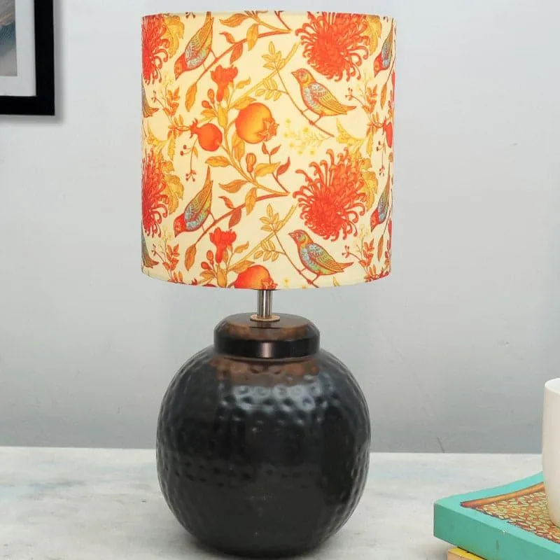 Marie Amarylis Fabric Table Lamp - Multicolor media 3