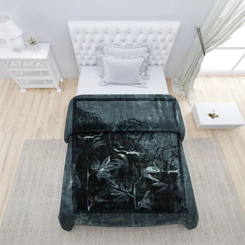 Monte Carlo Enchanted Forest Blanket (Green) - 1022 GSM media 4