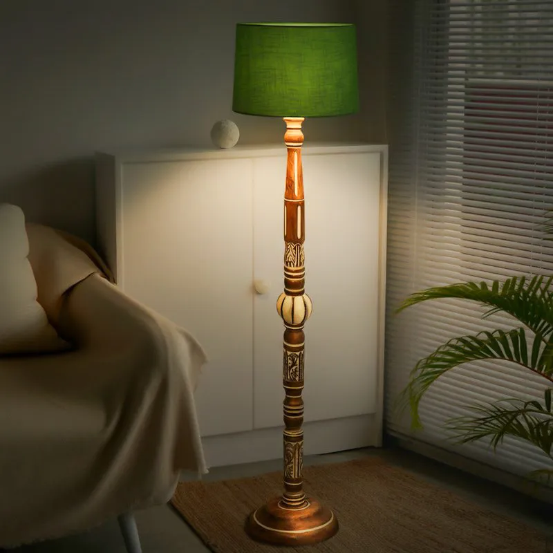 Elfin Luma Floor Lamp - Green media 1