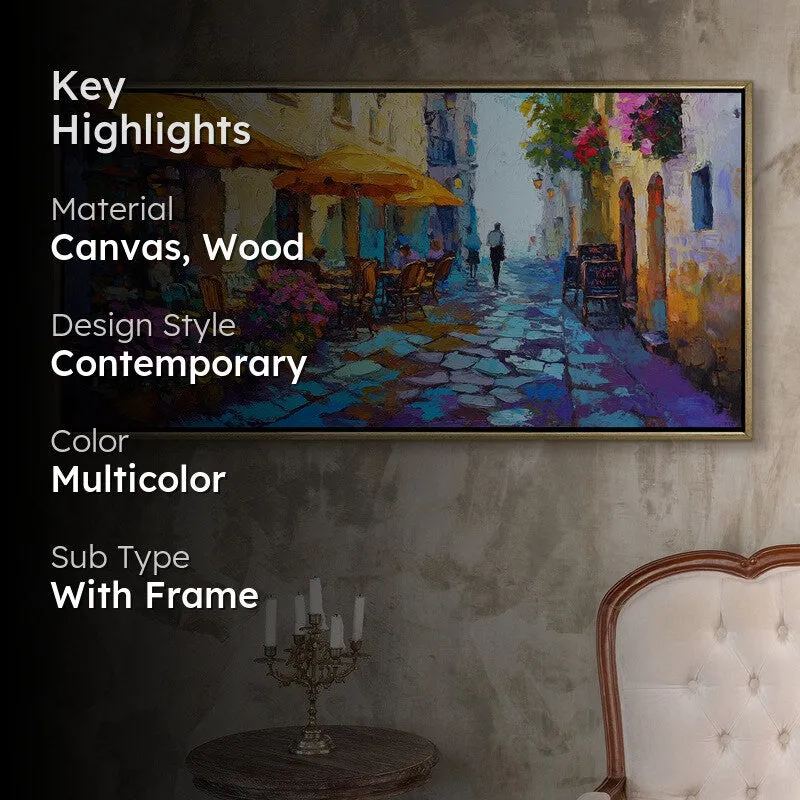 Warmwalk Canvas Wall Painting With Frame media 2