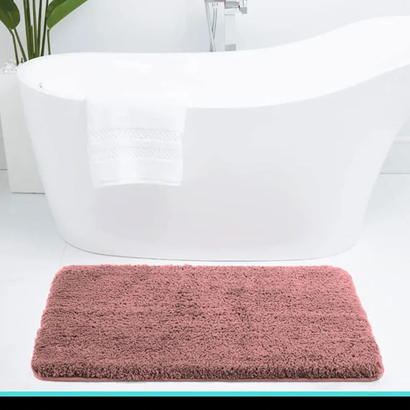 Vegas Luxe Bath Mat - Soft Pink media 1