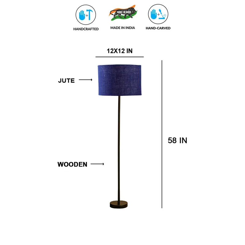 Sienna I Rodin Floor Lamp - Blue media 6