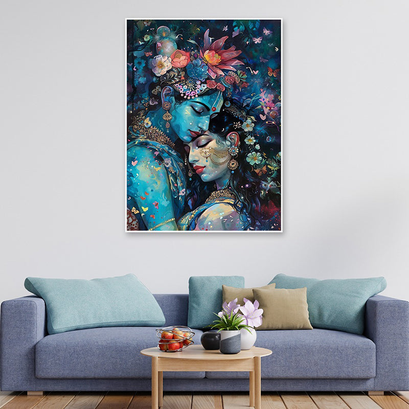 Cosmic Woman Canvas Wall Painting