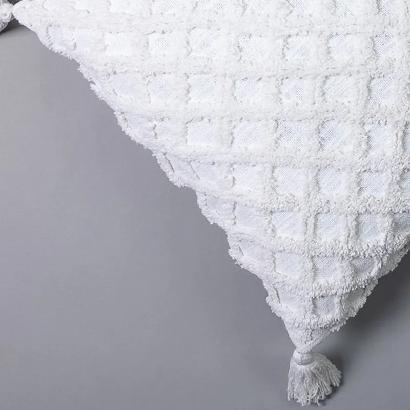Waffle Tufted Cushion Cover media 4