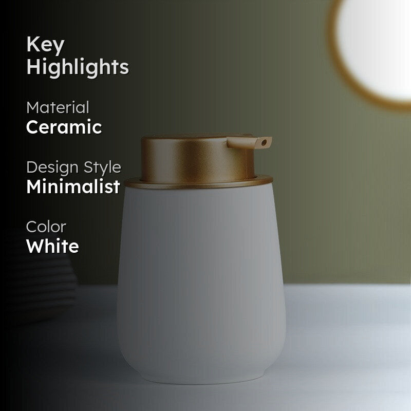 Daily Use Ceramic Liquid Soap Dispenser media 2