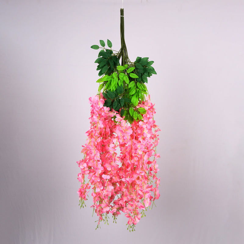 Perenna Artificial Fabric Orchid Bunch - Pink media 5