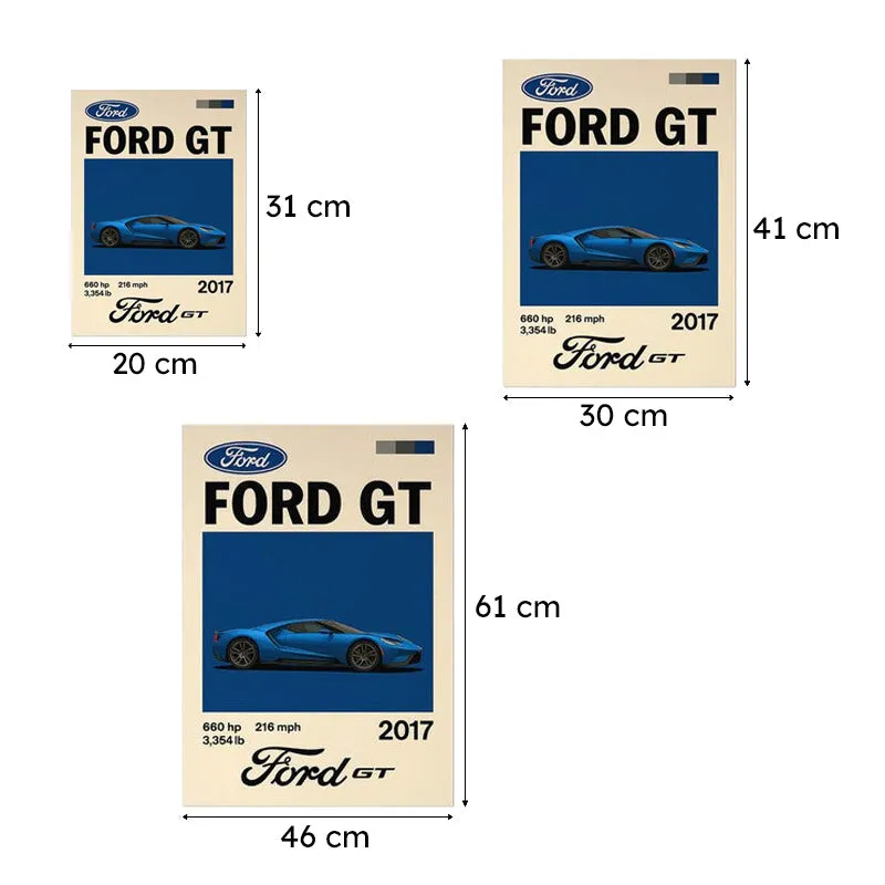 Ford GT Legacy Wall Poster media 9