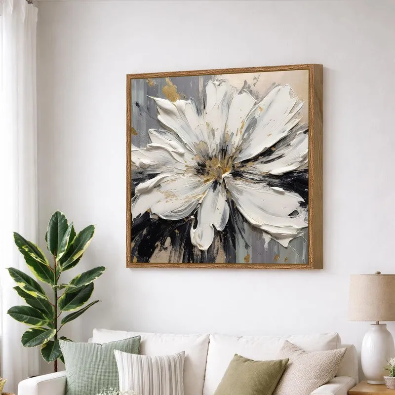 Floral Craft Canvas Wall Art With Frame media 3