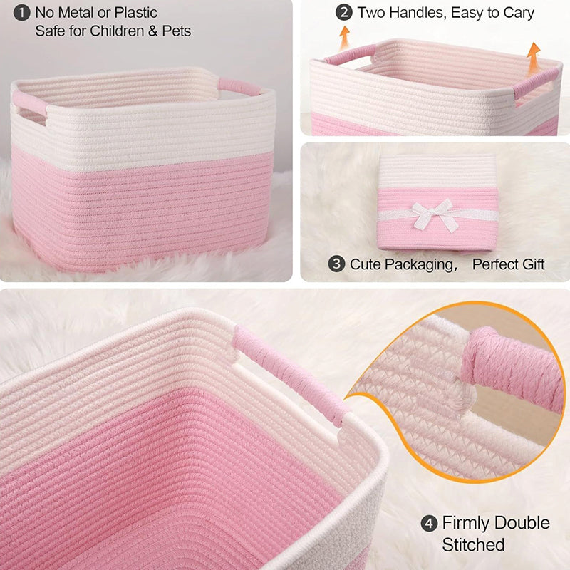Cubbi Cotton Storage Basket media 4
