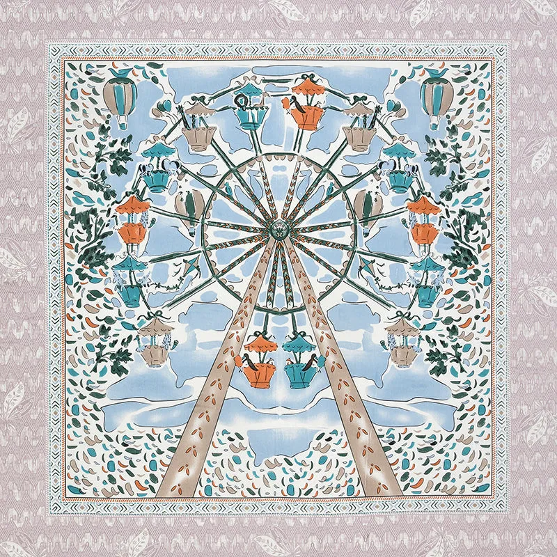 Playday Kids Cotton Bedsheet (Blue) - 160 TC media 5