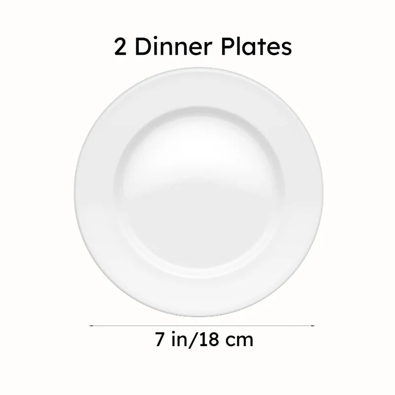 Lemongrass Fino Handmade Dinner Plate - Set of Two media 6