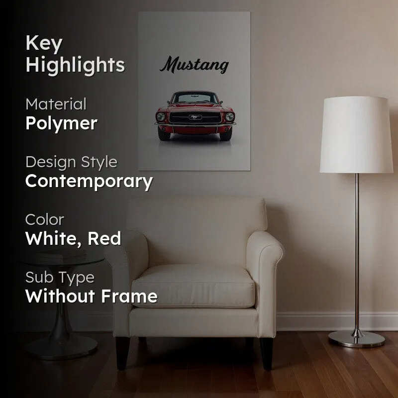 Mustang Heritage Wall Poster media 2