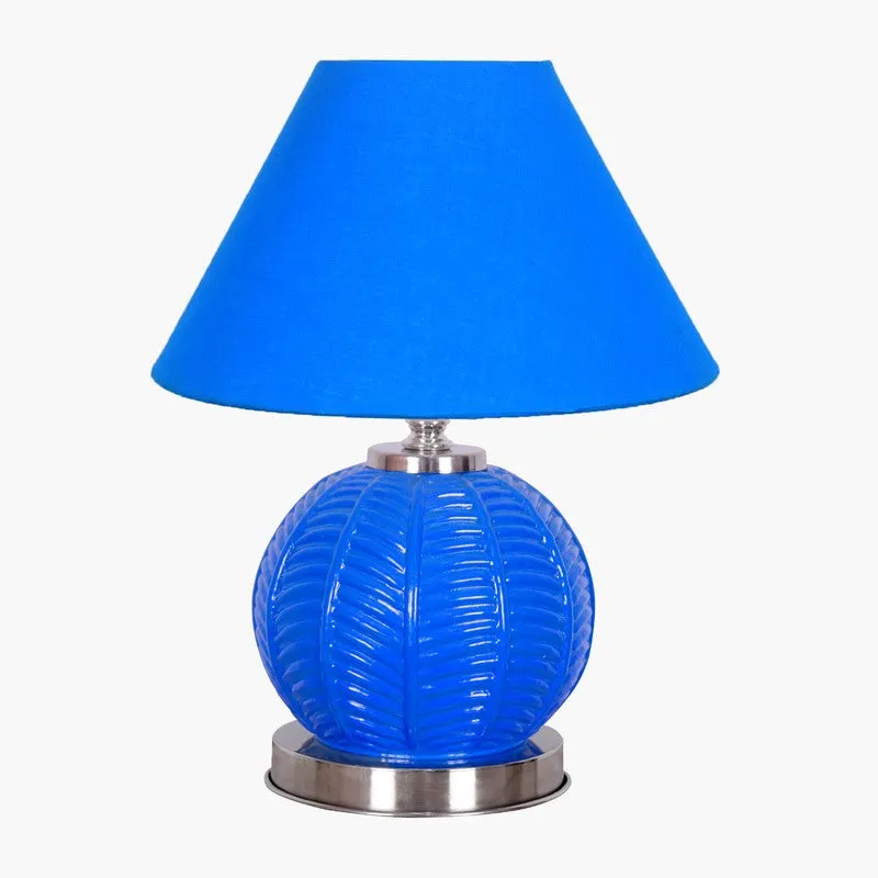Transella Shine Glass Table Lamp - Blue media 3