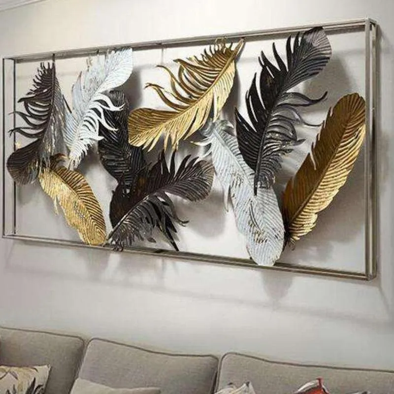 Folia Moderne Floral Metal Wall Accent media 3
