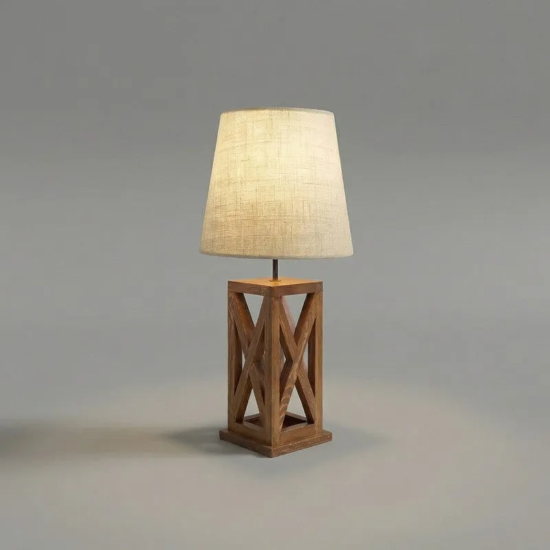 Jaspis Jute Table Lamp - Brown,White media 5