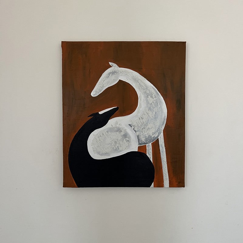 Silent Sands Handmade Canvas Wall Painting media 10