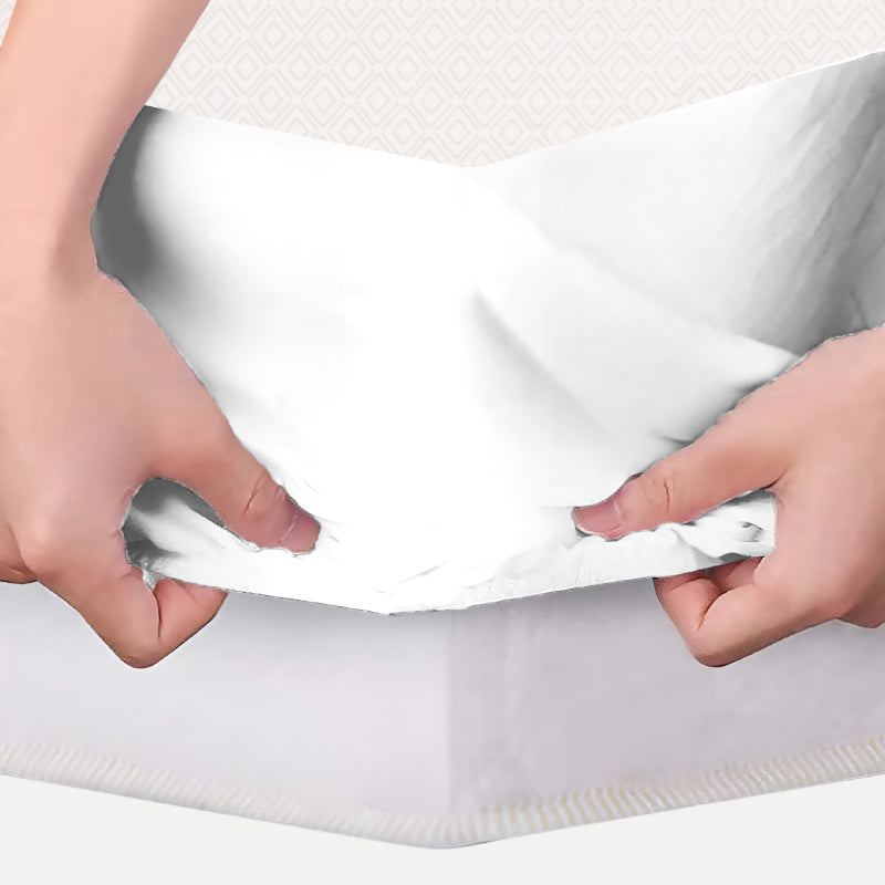 Oswal Mattress Protector - Ivory media 3