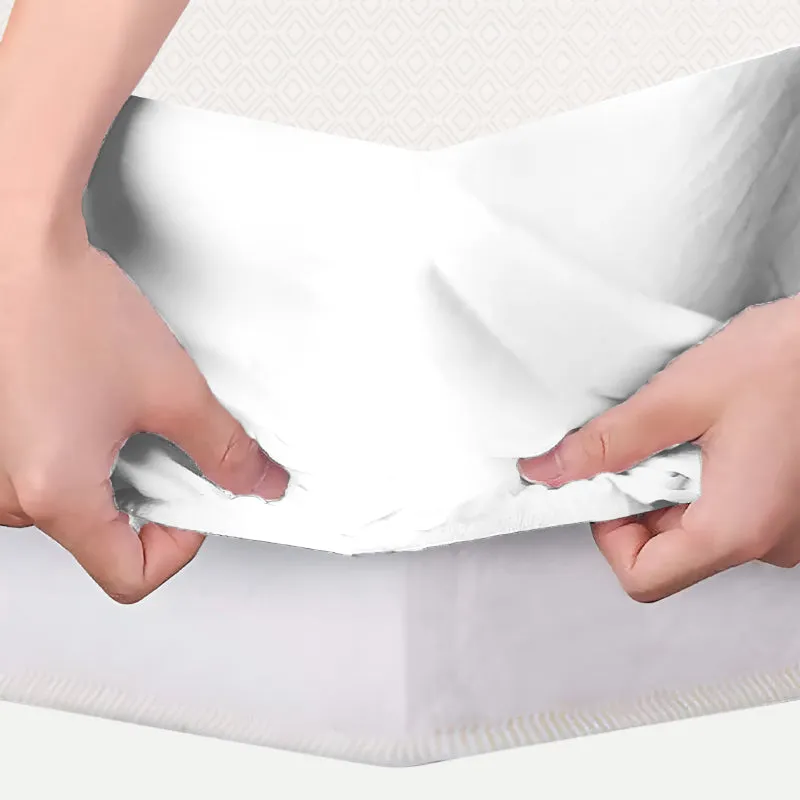 Oswal Mattress Protector - Ivory media 3