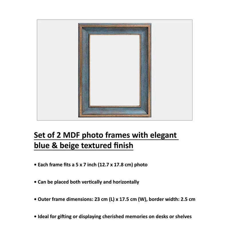 Sapphire PVC Photo Frames - Set Of Two media 7