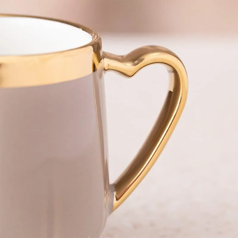 Cupino Porcelain Tea Cup (220 mL Each/Coffee) - Set of Six media 3