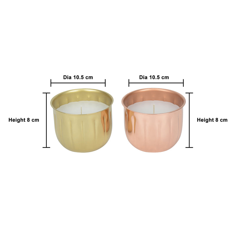 Nakshatra Vanilla Scented Festive Tealight Candle - Set Of Two media 5