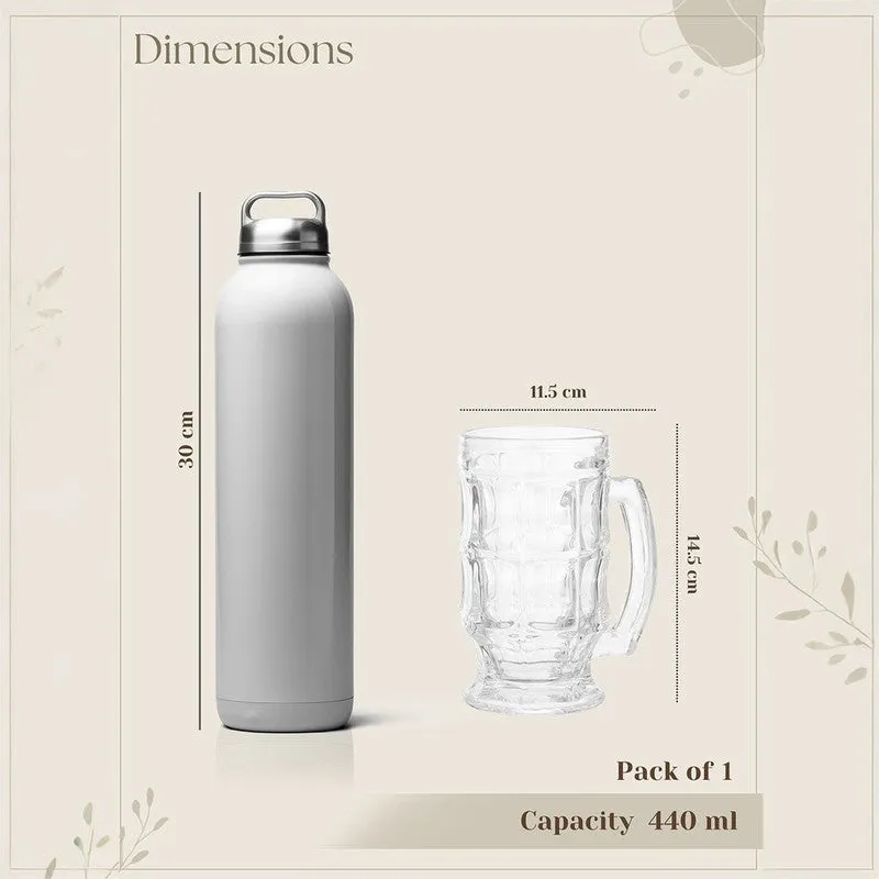 Toren Beer Mug(400 mL) - Set Of Two media 6