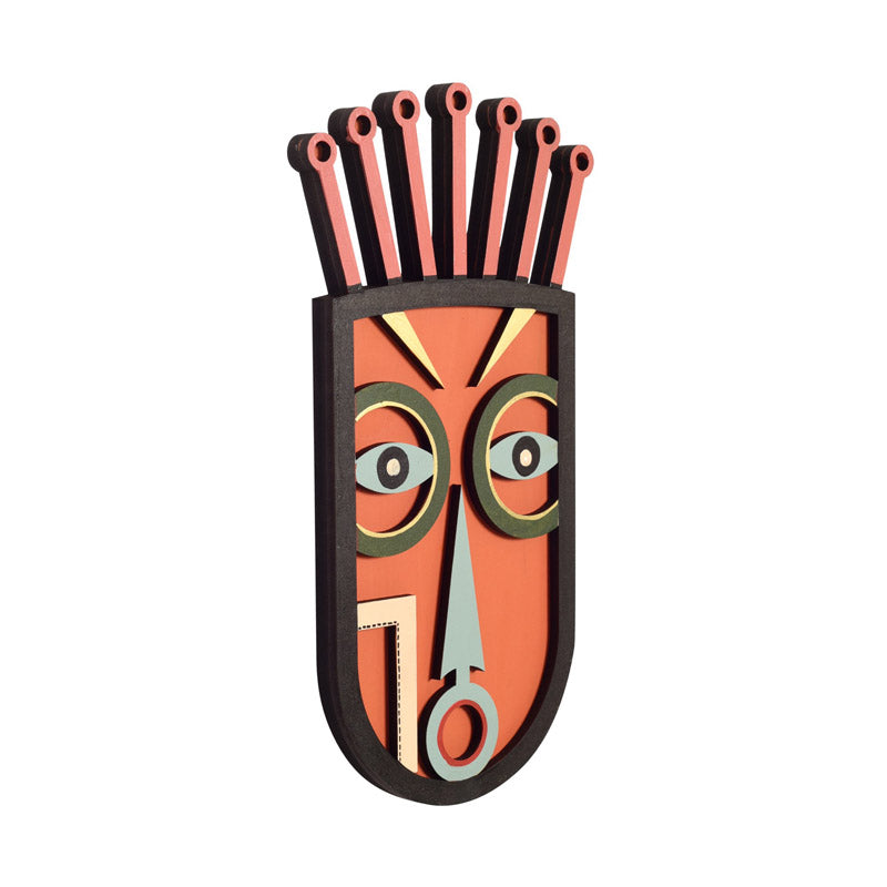 Indyo Mask Wooden Wall Accent media 4