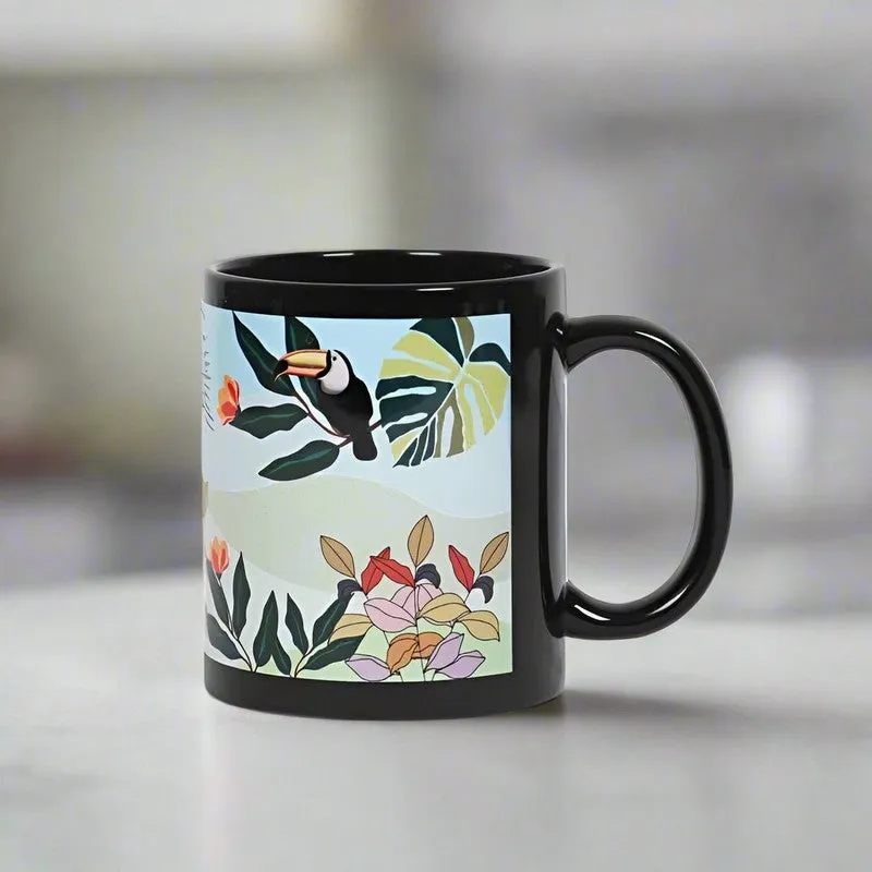 Tropical Ceramic Coffee Mug (300 mL) media 1