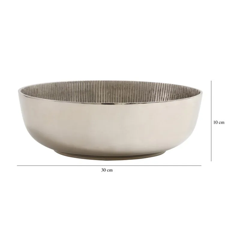 The Shining Silver Accent Circular Bowl media 8