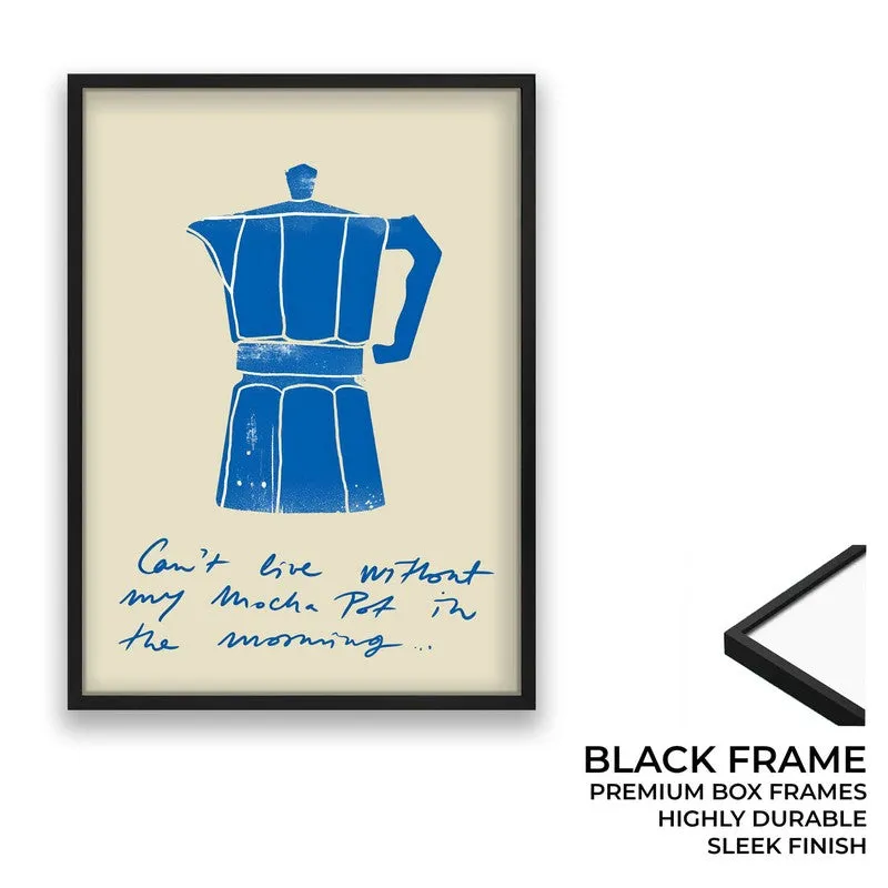 CaffeineKettle Archival Canvas Wall Art - Black media 8