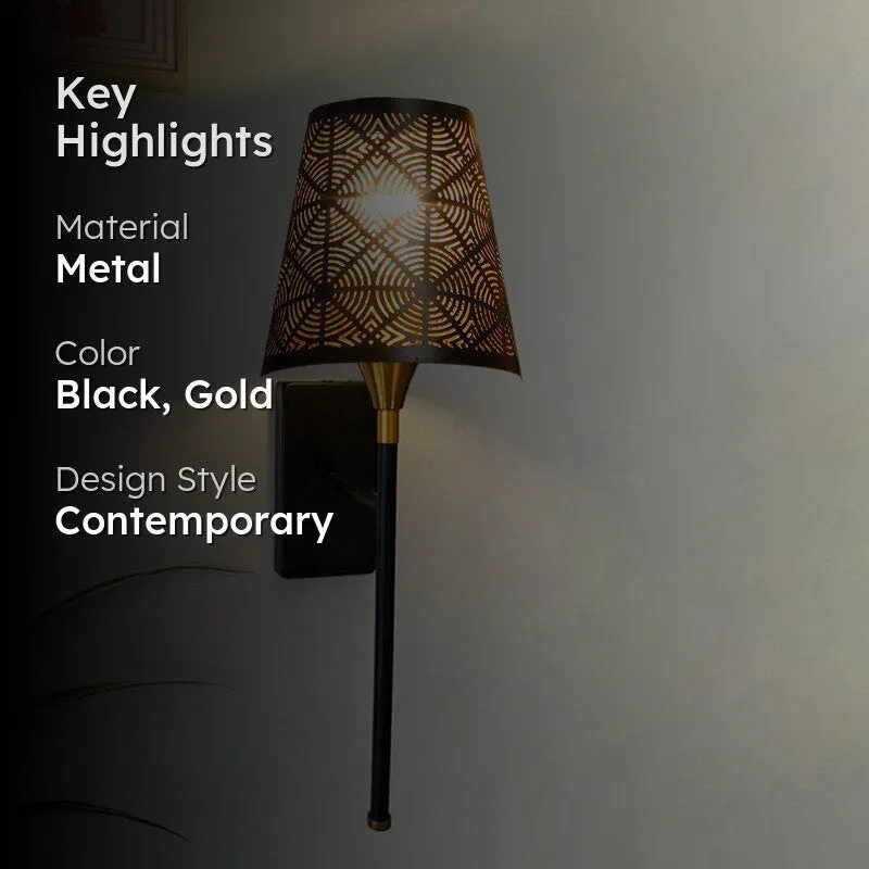 Tyvora Metal Wall Lamp media 2