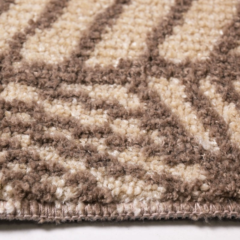 Kera Soft Pile Anti-Skid Carpet - Brown media 6