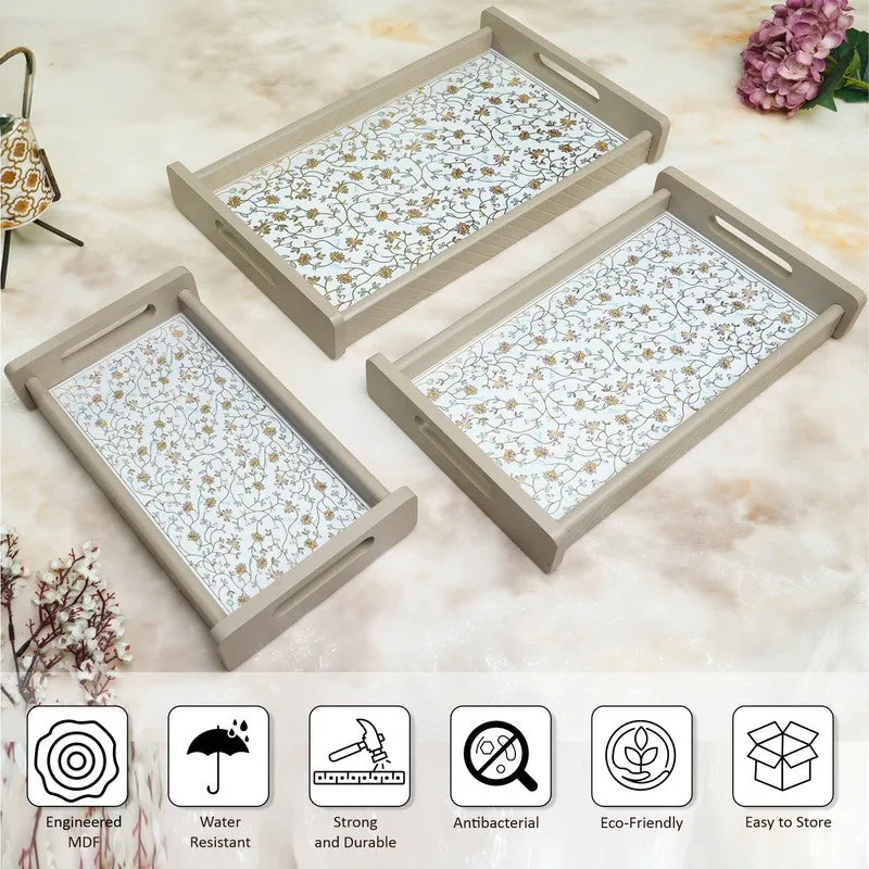 Klyra Wooden Serving Tray - Set Of Three media 8