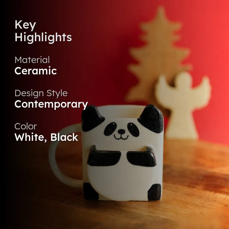 Pandy Ceramic Tea Cup - 250 mL media 2