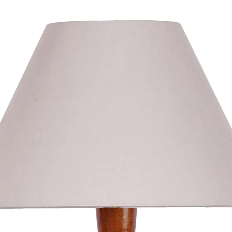 Tira Vintage Wooden Floor Lamp - Grey media 3