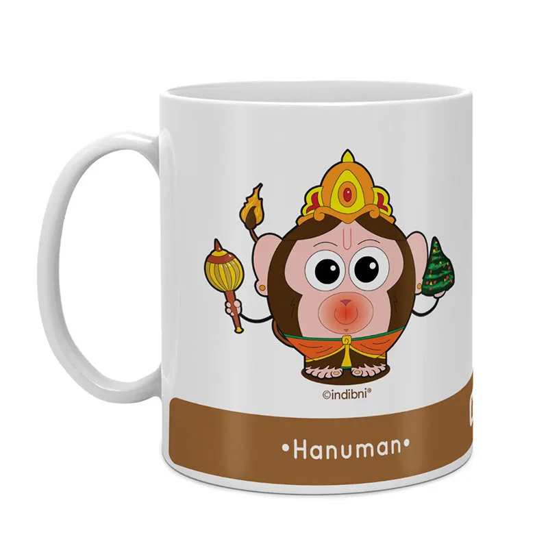 Whimsy Cute Hanuman Ceramic Coffee Mug - 300 mL media 3