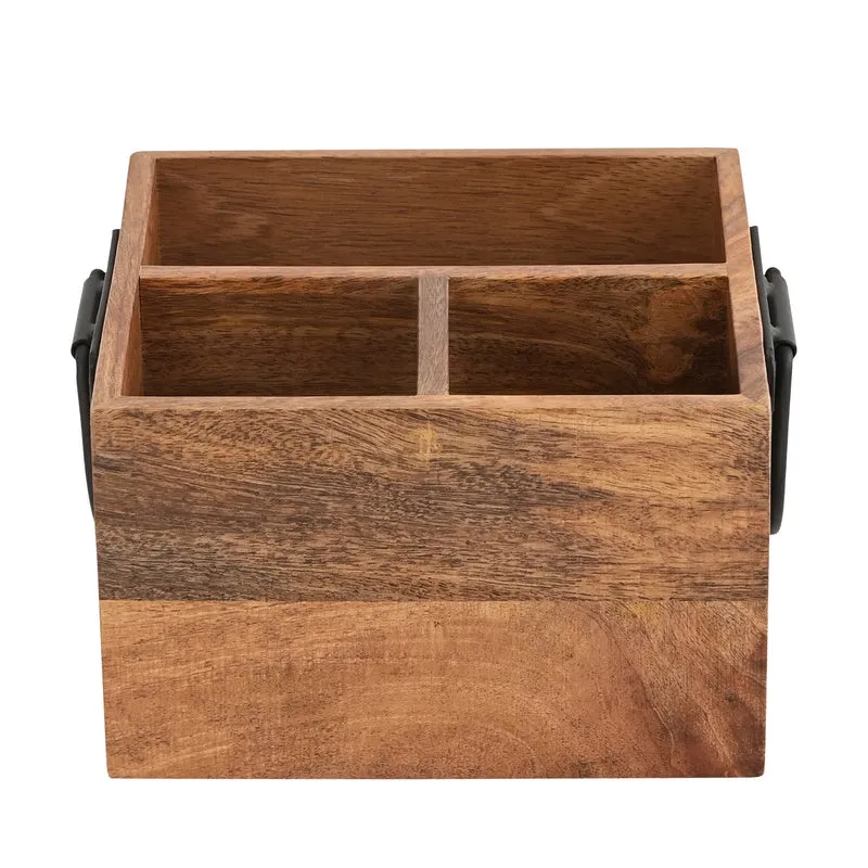 Katcha Wooden Cutlery Holder media 10