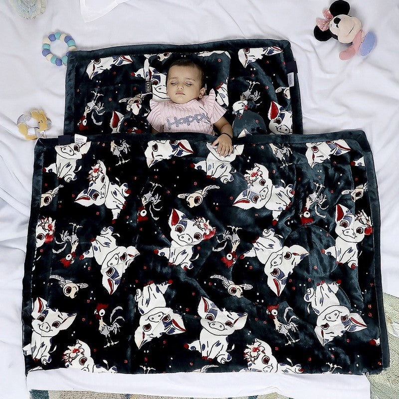 Monte Carlo Whimsical Cow Kids Blanket - 1400 GSM