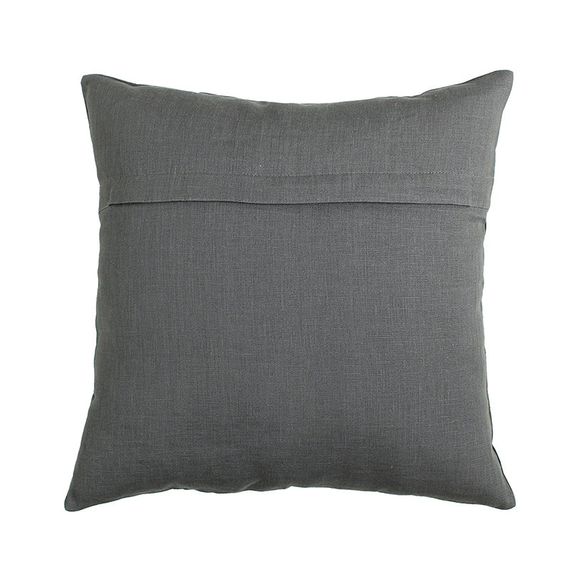 Plush Parallel Solid Cotton Cushion Cover - Set Of Two media 6