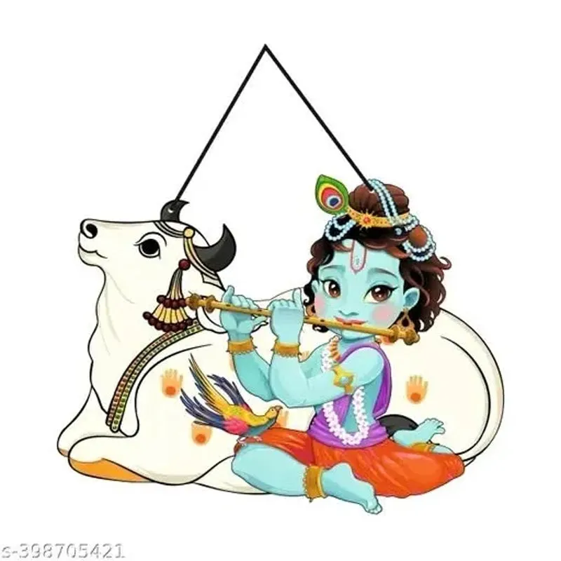 Balagopala I Polyester & MDF Wall Hanging media 4