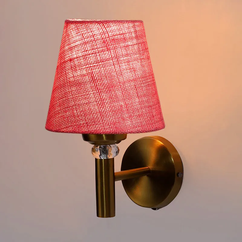 Aquilla Jute Wall Lamp - Pink media 4