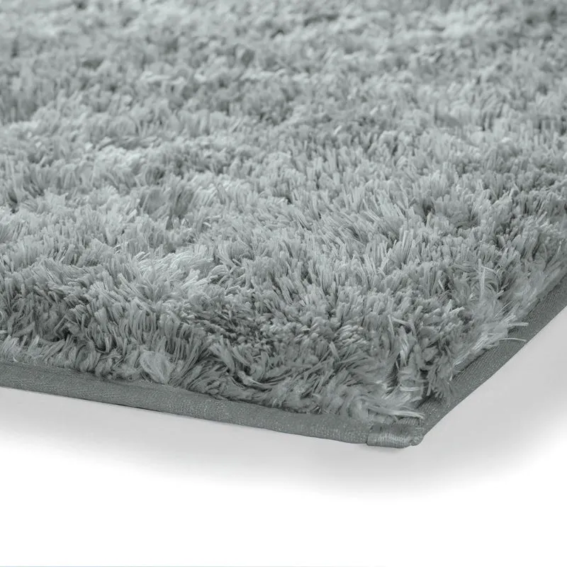 Vegas Luxe Micro Fiber Area Rug - Silver media 6