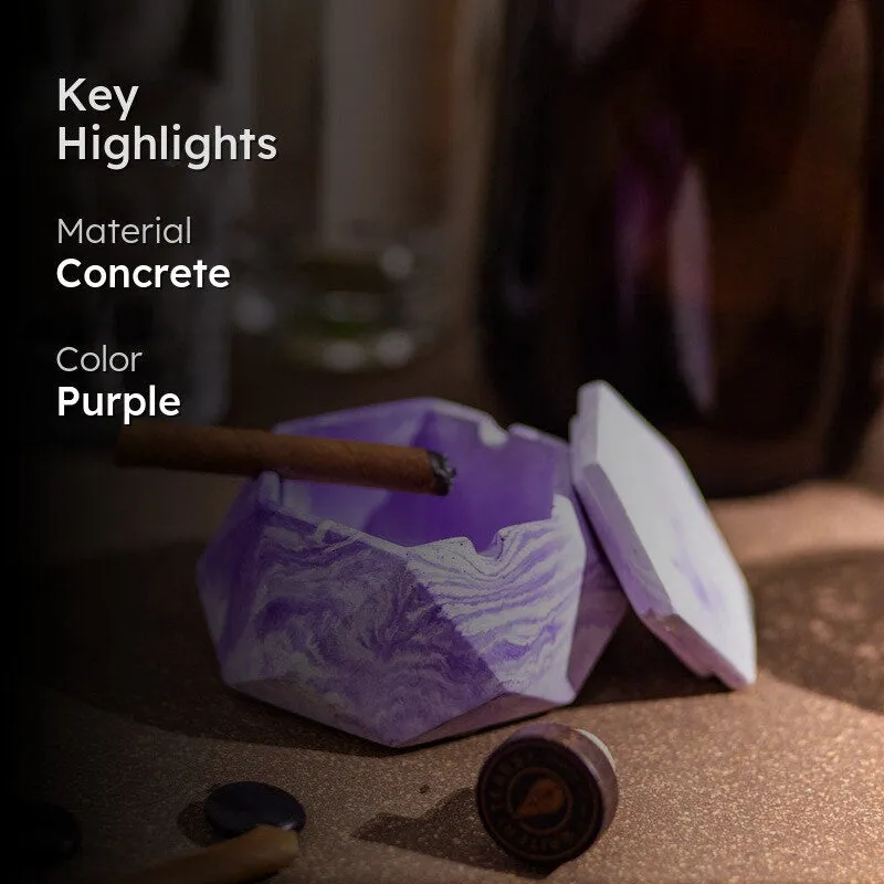 Zyric Ash Tray - Purple media 2