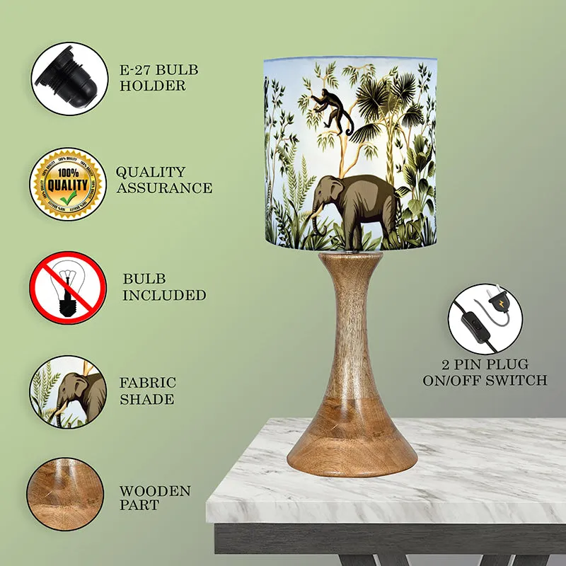 Osprey Grace Fabric Table Lamp - Multicolor media 4