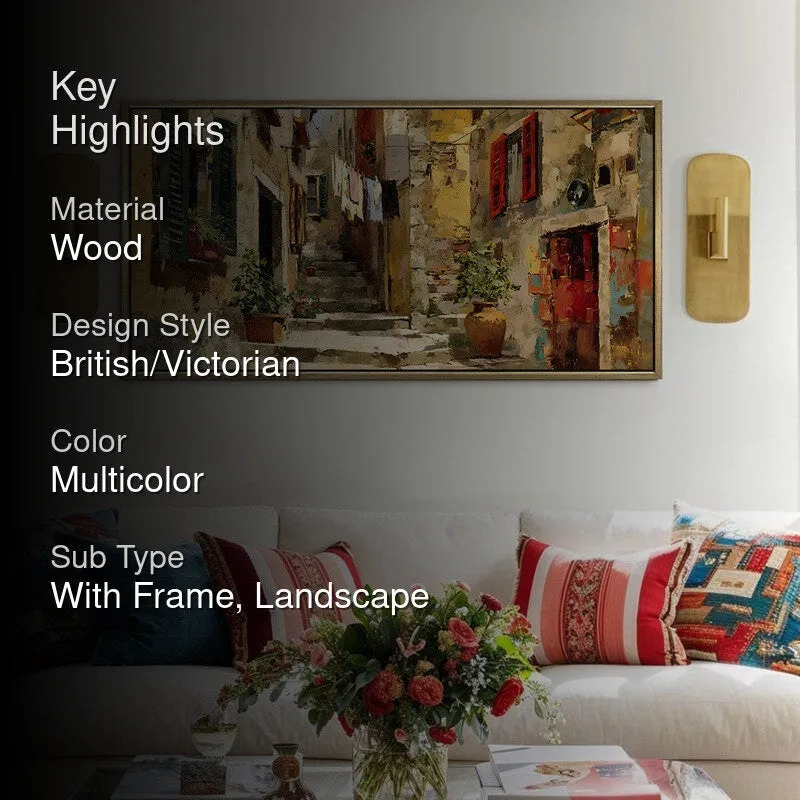 Rustic European Houses Whisper Lane Wall Art media 2