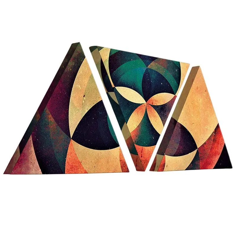 Ebony Bloom Triad Floral Canvas Wall Art - Set Of Three media 3