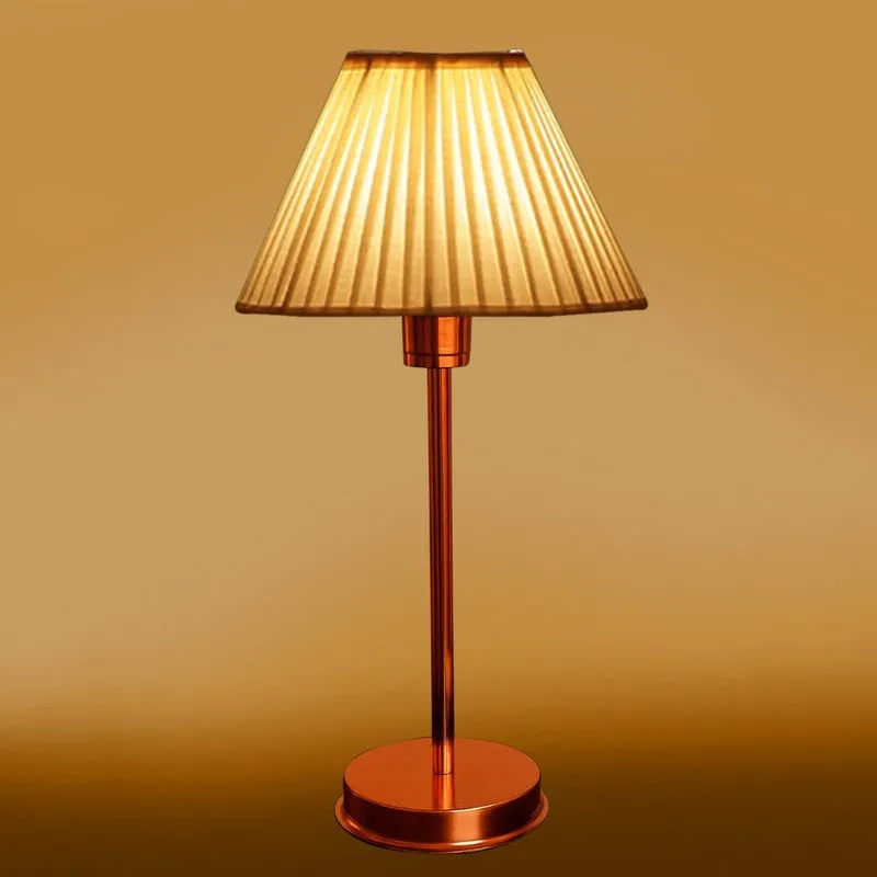 Kavira Leno Metal Table Lamp - OffWhite media 7