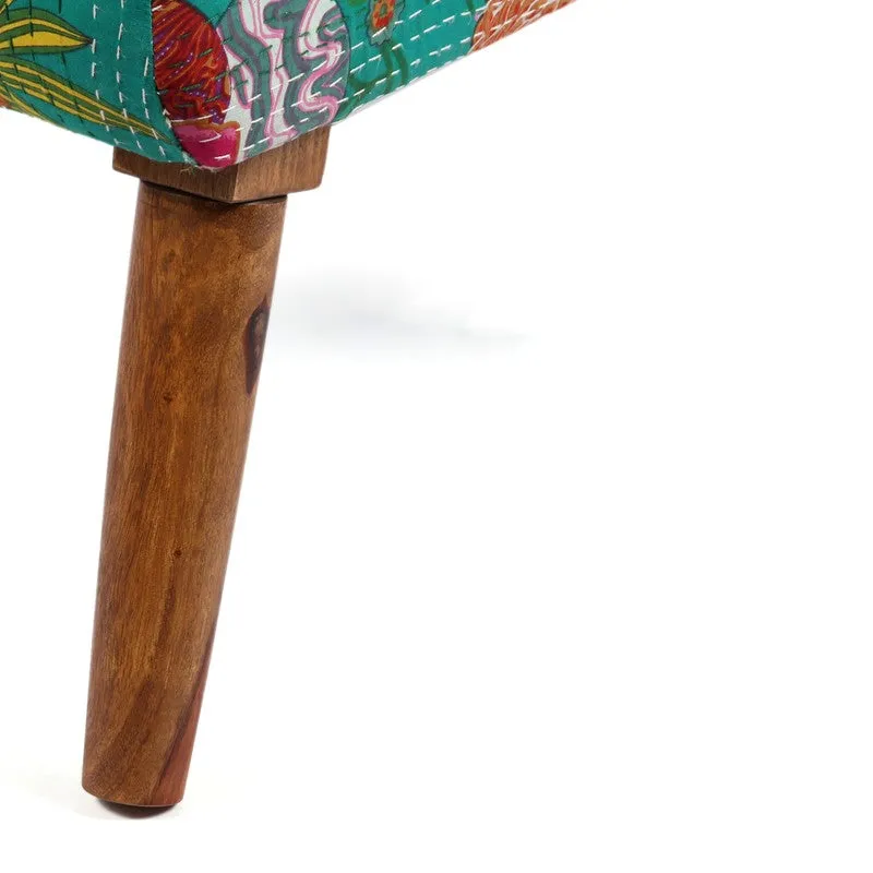 Kexon Sheesham Wooden Stools (Multicolor) - Set Of Two media 6