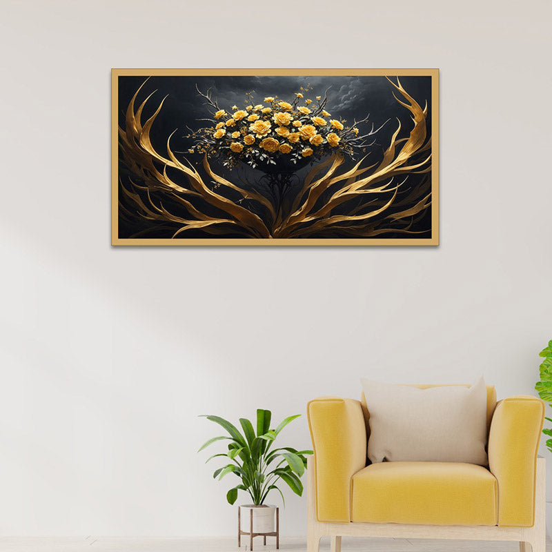 Sunframe Wall Painting With Frame