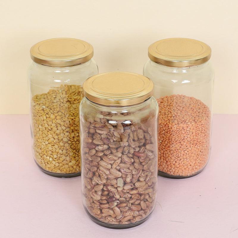 Amarantha Airtight Storage Jar (500 mL Each) - Set Of Three media 3